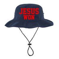 Jesus Won Front And Back Bucket Hat