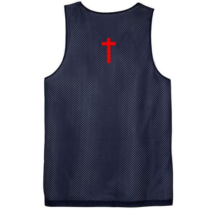 Jesus Won Front And Back Mesh Reversible Basketball Jersey Tank