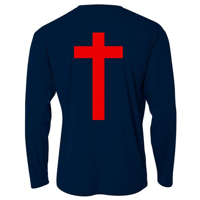 Jesus Won Front And Back Cooling Performance Long Sleeve Crew