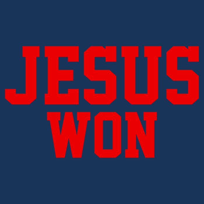 Jesus Won Front And Back Tank Top