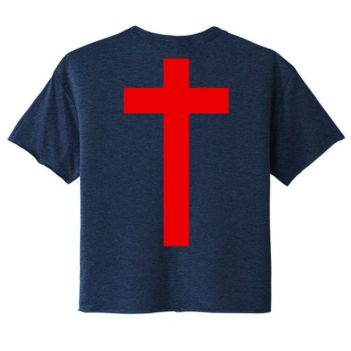 Jesus Won Front And Back Crop Top