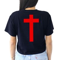 Jesus Won Front And Back Crop Top