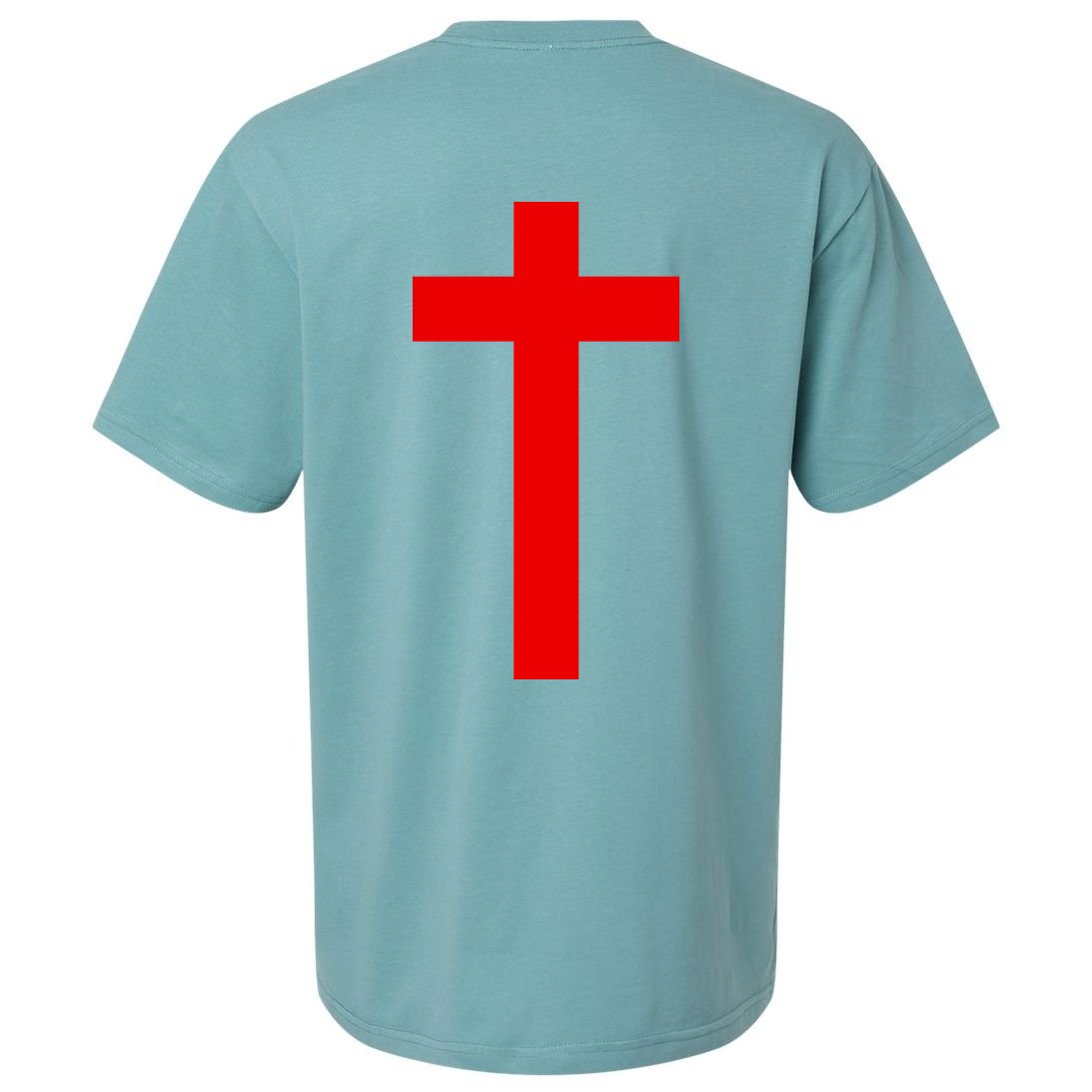 Jesus Won Front And Back Sueded Cloud Jersey T-Shirt