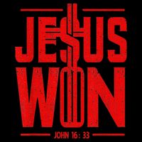 Jesus Won Just Here To Give God Glory John 16 33 Religious Visor