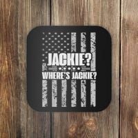 Jackie? Where's Jackie? Coaster