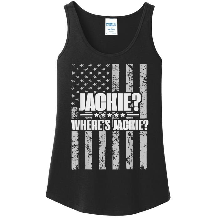 Jackie? Where's Jackie? Ladies Essential Tank