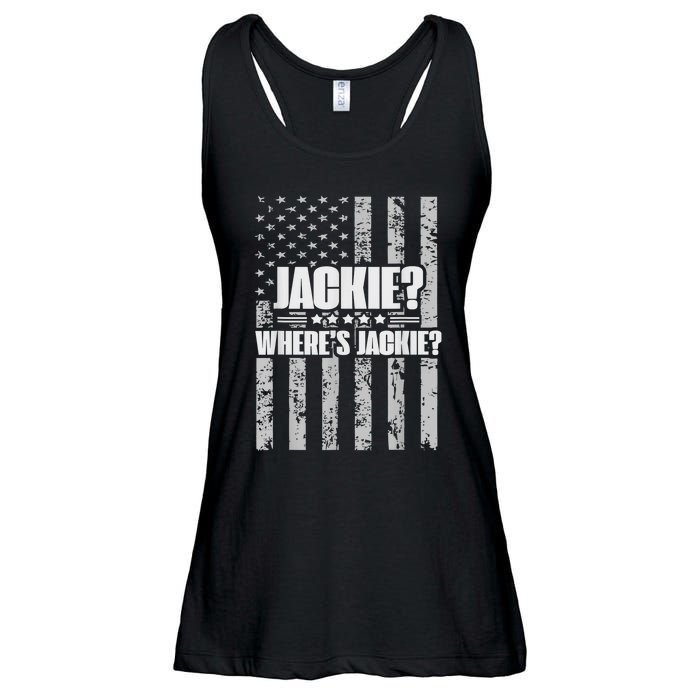 Jackie? Where's Jackie? Ladies Essential Flowy Tank