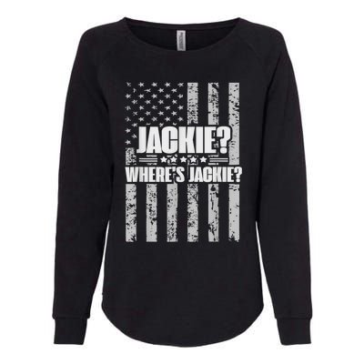 Jackie? Where's Jackie? Womens California Wash Sweatshirt