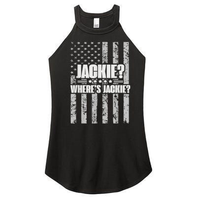 Jackie? Where's Jackie? Women’s Perfect Tri Rocker Tank