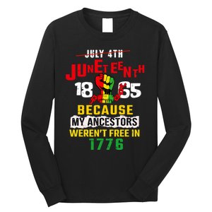 Juneteenth Women Juneteenth Shirts African American Long Sleeve Shirt