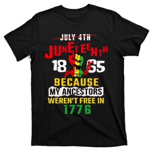 Juneteenth Women Juneteenth Shirts African American T-Shirt