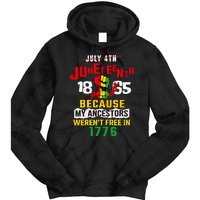 Juneteenth Women Juneteenth Shirts African American Tie Dye Hoodie