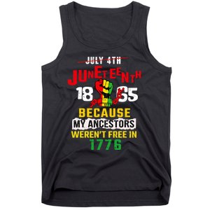 Juneteenth Women Juneteenth Shirts African American Tank Top