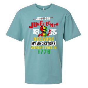 Juneteenth Women Juneteenth Shirts African American Sueded Cloud Jersey T-Shirt