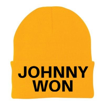 Johnny Won Justice For Johnny Depp Knit Cap Winter Beanie