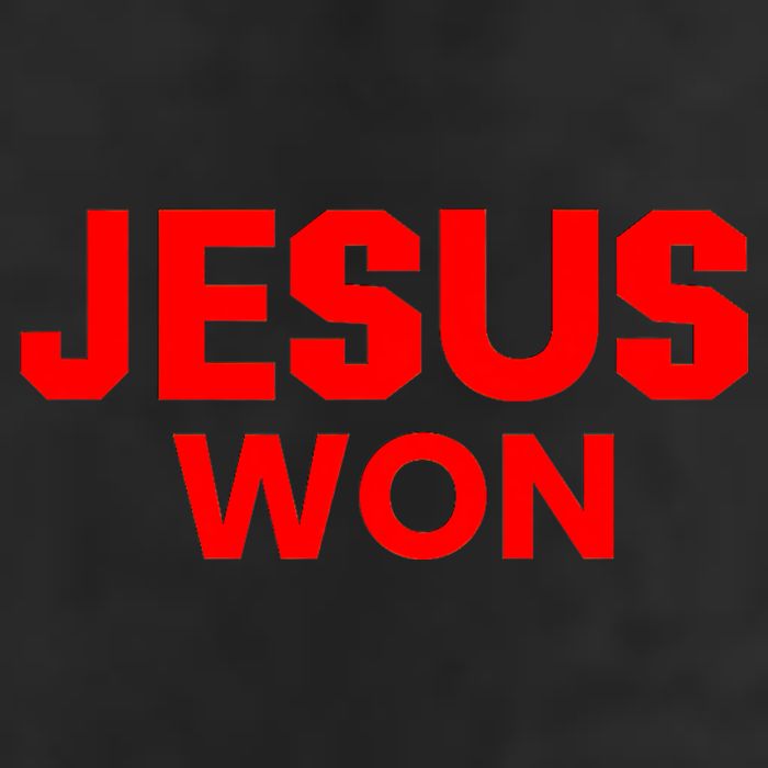 Jesus Won Adult Drive Performance Visor