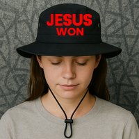 Jesus Won Bucket Hat