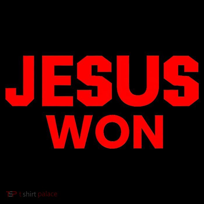Jesus Won Cooling Performance Long Sleeve Crew