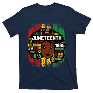 Juneteenth Women Juneteenth Shirts African American T-Shirt