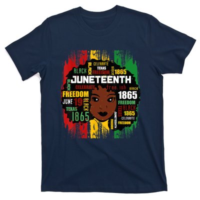 Juneteenth Women Juneteenth Shirts African American T-Shirt