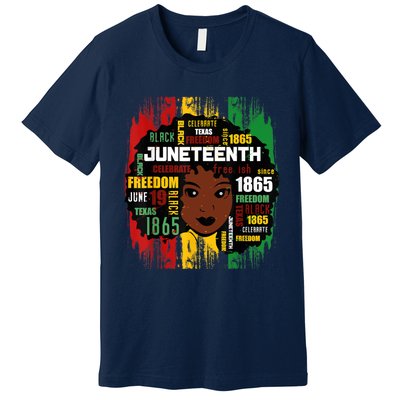 Juneteenth Women Juneteenth Shirts African American Premium T-Shirt