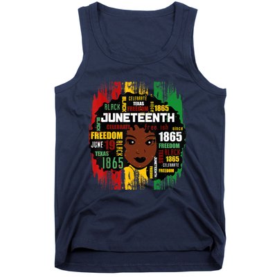 Juneteenth Women Juneteenth Shirts African American Tank Top