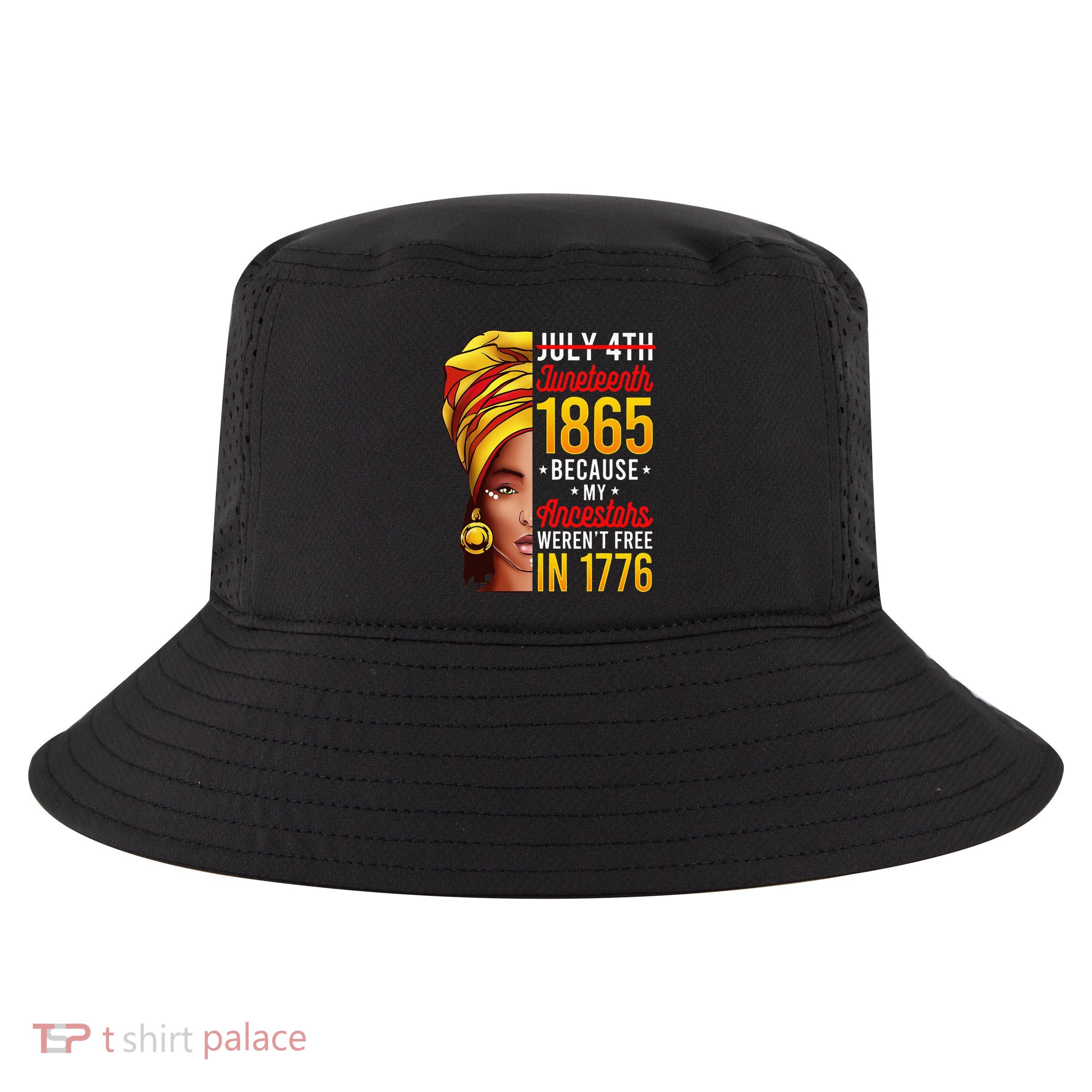 Juneteenth Women Juneteenth S African American Cool Comfort Performance Bucket Hat