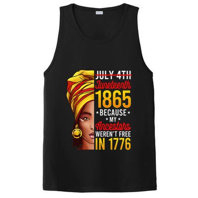Juneteenth Women Juneteenth S African American PosiCharge Competitor Tank