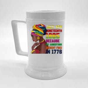 Juneteenth Women Juneteenth Shirts African American Beer Stein