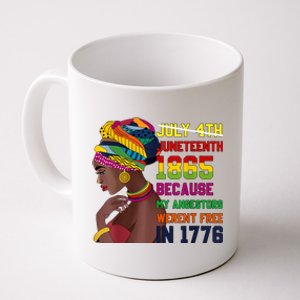 Juneteenth Women Juneteenth Shirts African American Coffee Mug