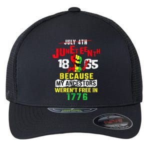 Juneteenth Women Juneteenth Shirts African American Flexfit Unipanel Trucker Cap