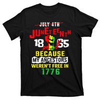 Juneteenth Women Juneteenth Shirts African American T-Shirt