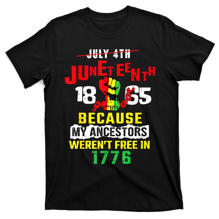 Juneteenth Women Juneteenth Shirts African American T-Shirt