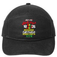 Juneteenth Women Juneteenth Shirts African American 7-Panel Snapback Hat