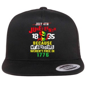 Juneteenth Women Juneteenth Shirts African American Flat Bill Trucker Hat