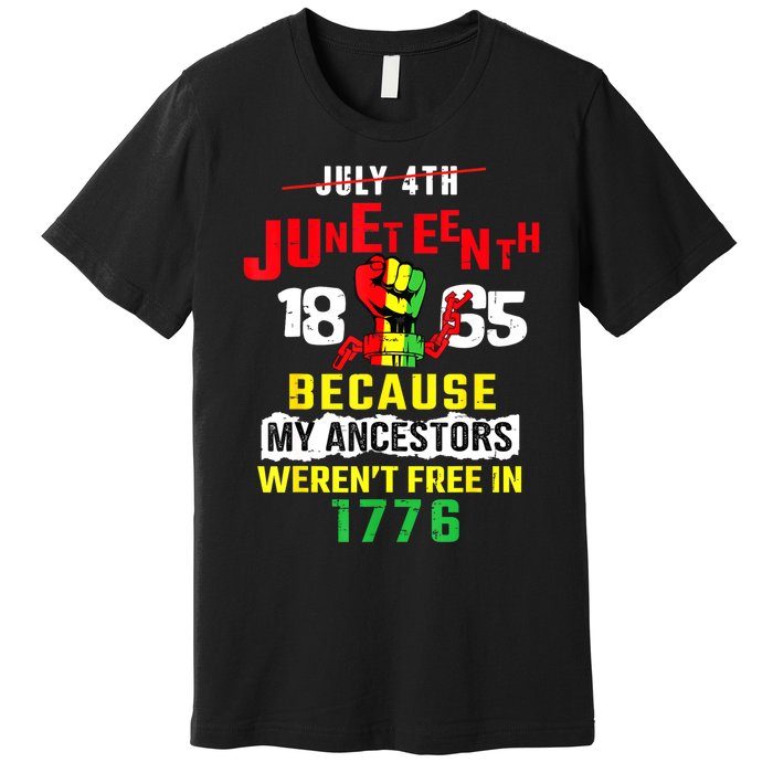 Juneteenth Women Juneteenth Shirts African American Premium T-Shirt