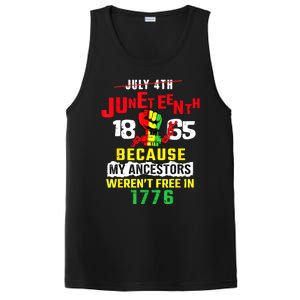 Juneteenth Women Juneteenth Shirts African American PosiCharge Competitor Tank