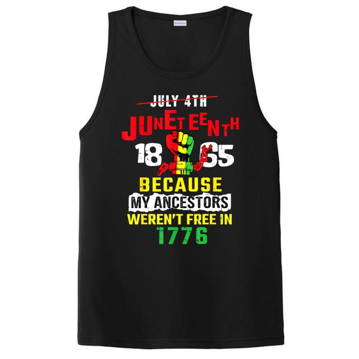 Juneteenth Women Juneteenth Shirts African American PosiCharge Competitor Tank