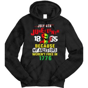 Juneteenth Women Juneteenth Shirts African American Tie Dye Hoodie