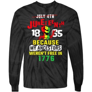 Juneteenth Women Juneteenth Shirts African American Tie-Dye Long Sleeve Shirt