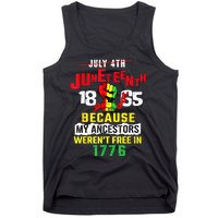 Juneteenth Women Juneteenth Shirts African American Tank Top