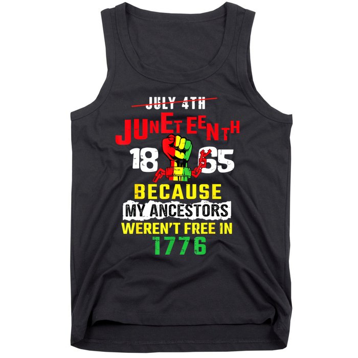 Juneteenth Women Juneteenth Shirts African American Tank Top