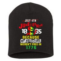 Juneteenth Women Juneteenth Shirts African American Short Acrylic Beanie