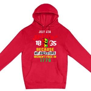 Juneteenth Women Juneteenth Shirts African American Premium Pullover Hoodie