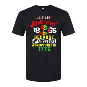 Juneteenth Women Juneteenth Shirts African American Softstyle CVC T-Shirt