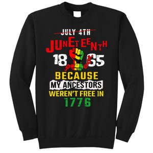 Juneteenth Women Juneteenth African American Sweatshirt