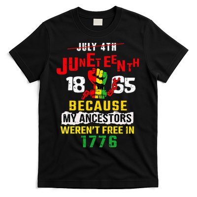 Juneteenth Women Juneteenth African American T-Shirt