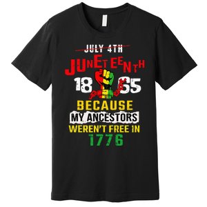 Juneteenth Women Juneteenth African American Premium T-Shirt