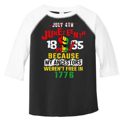 Juneteenth Women Juneteenth African American Toddler Fine Jersey T-Shirt