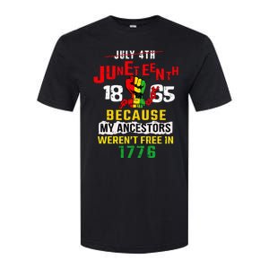 Juneteenth Women Juneteenth African American Softstyle CVC T-Shirt